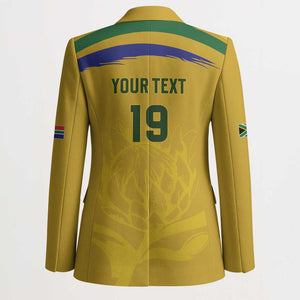 Custom South Africa Football Blazer Road To Champions Dream - African Pride