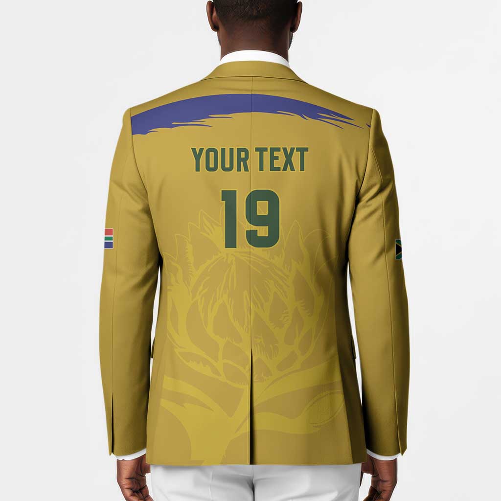 Custom South Africa Football Blazer Road To Champions Dream - African Pride