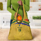 Custom South Africa Football Grocery Bag Road To Champions Dream - African Pride
