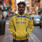 Custom South Africa Football Hoodie Road To Champions Dream - African Pride
