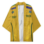 Custom South Africa Football Kimono Road To Champions Dream - African Pride