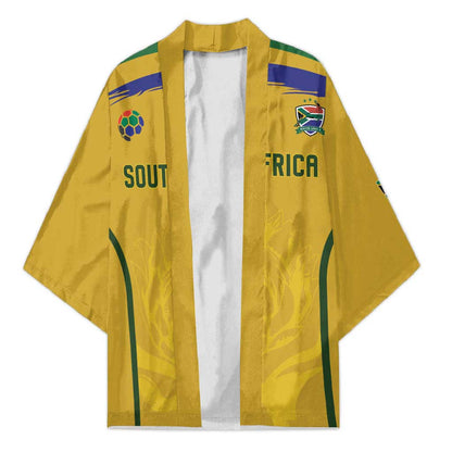 Custom South Africa Football Kimono Road To Champions Dream - African Pride