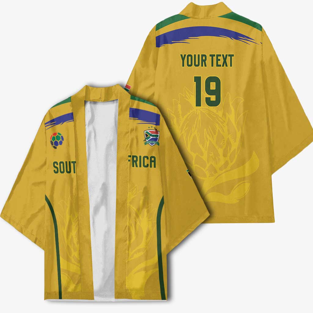 Custom South Africa Football Kimono Road To Champions Dream - African Pride