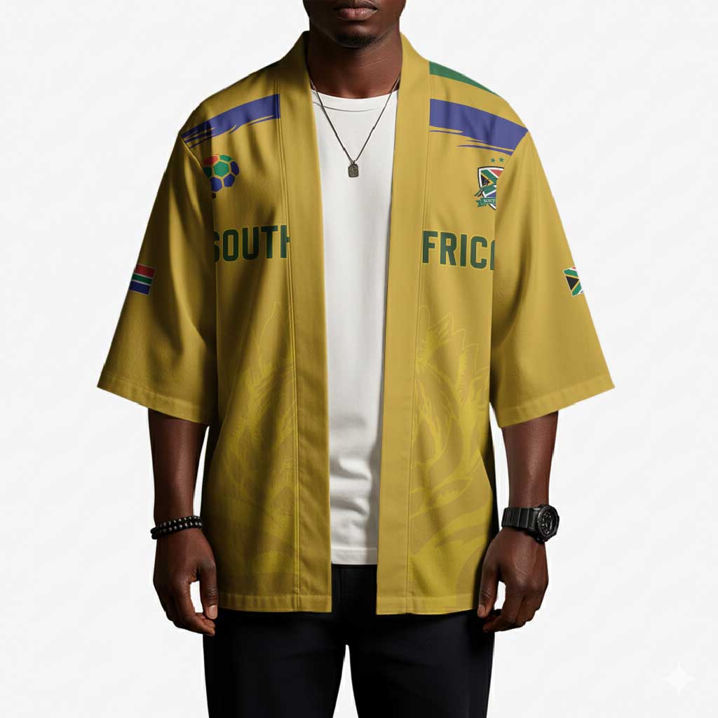 Custom South Africa Football Kimono Road To Champions Dream - African Pride