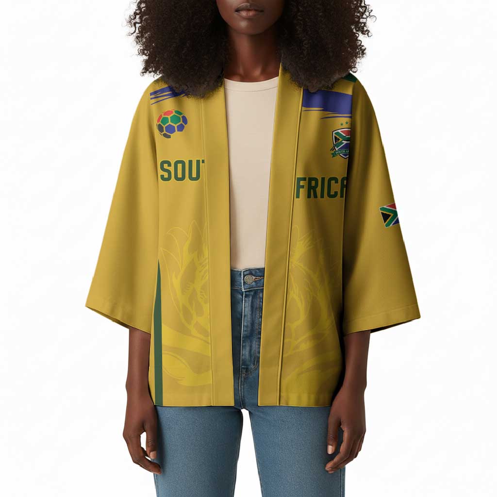 Custom South Africa Football Kimono Road To Champions Dream - African Pride