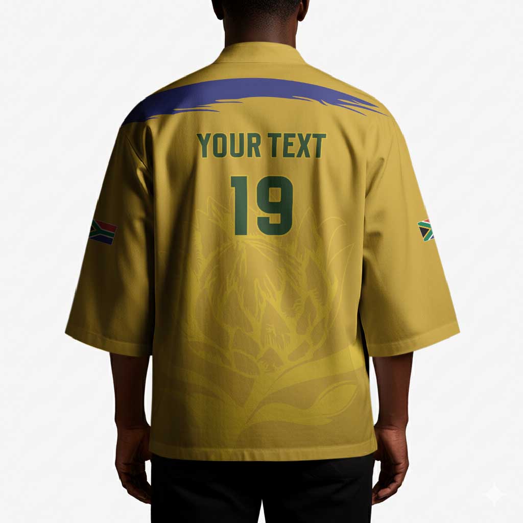 Custom South Africa Football Kimono Road To Champions Dream - African Pride