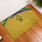Custom South Africa Football Rubber Doormat Road To Champions Dream - African Pride