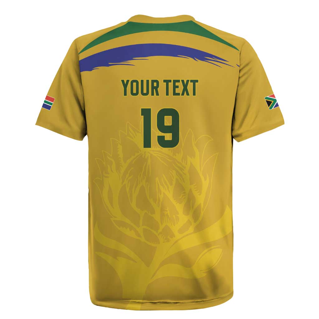 Custom South Africa Football Rugby Jersey Road To Champions Dream LT19