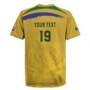Custom South Africa Football Rugby Jersey Road To Champions Dream LT19