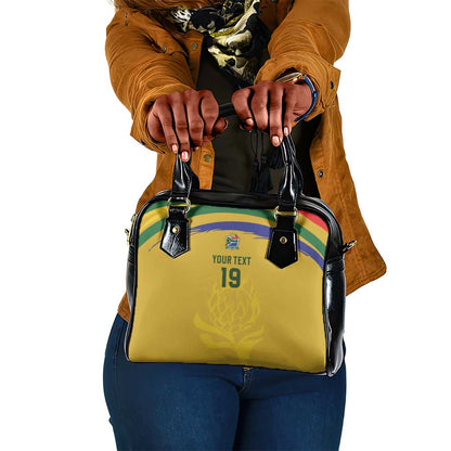 Custom South Africa Football Shoulder Handbag Road To Champions Dream - African Pride