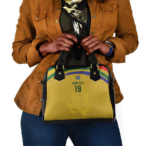 Custom South Africa Football Shoulder Handbag Road To Champions Dream - African Pride
