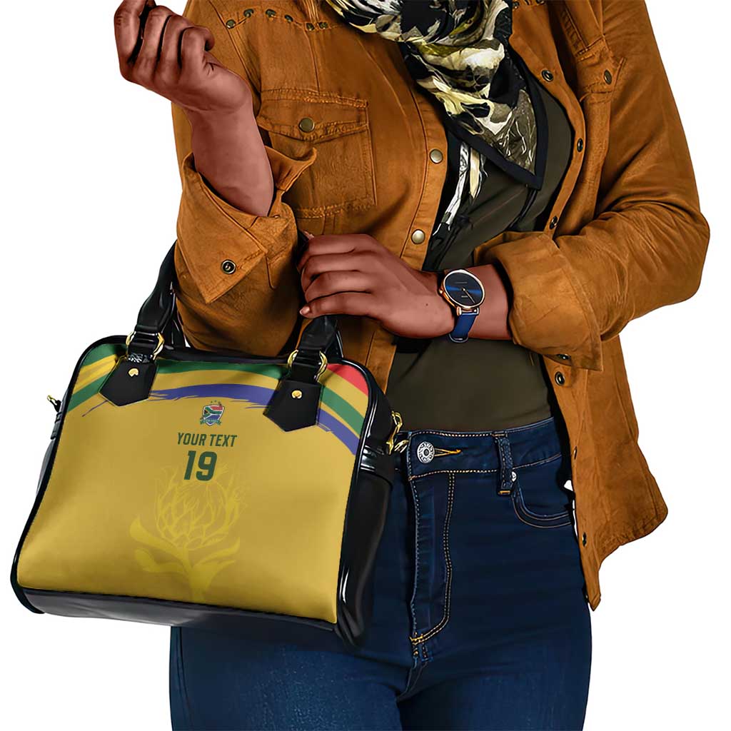 Custom South Africa Football Shoulder Handbag Road To Champions Dream - African Pride