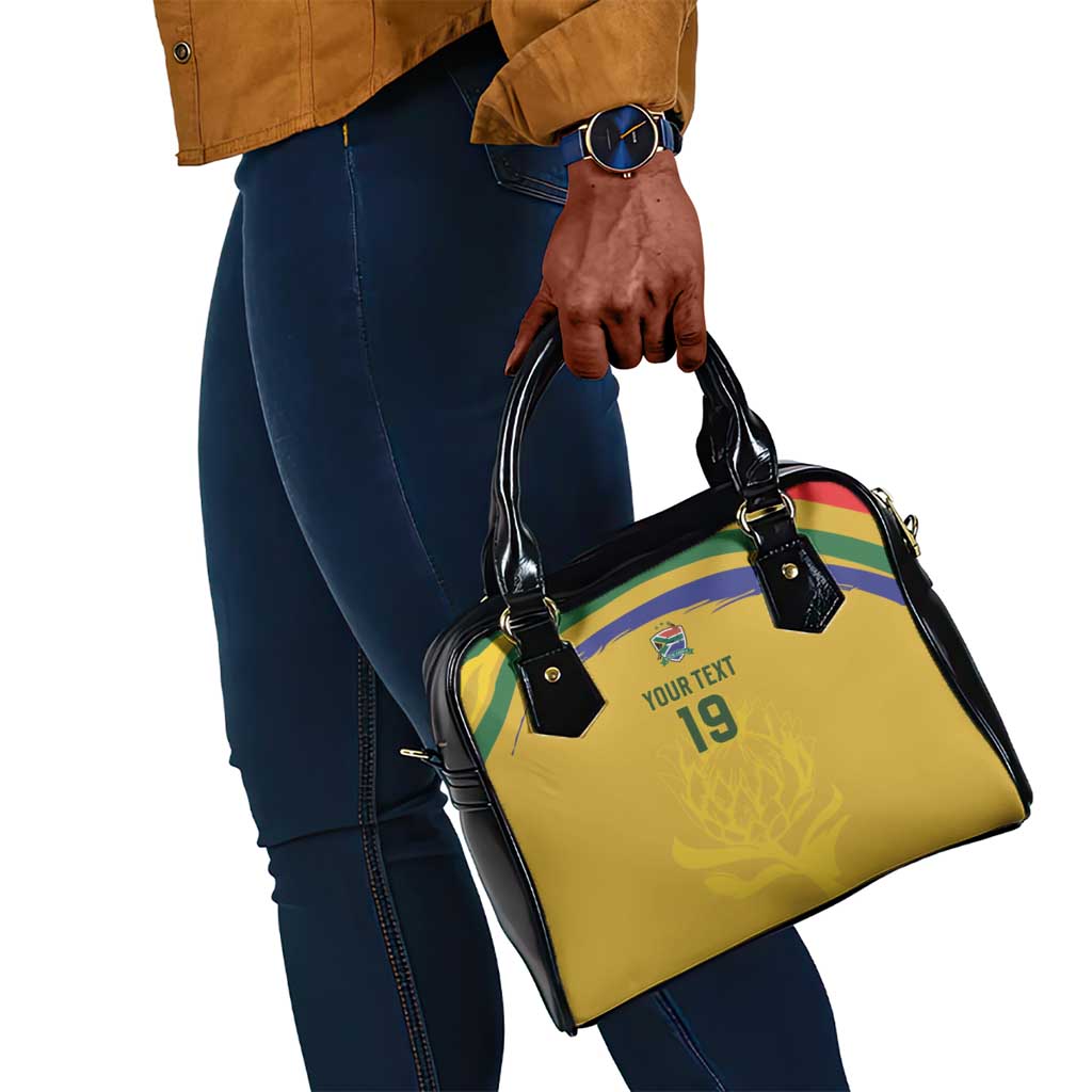 Custom South Africa Football Shoulder Handbag Road To Champions Dream - African Pride