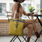 Custom South Africa Football Tote Bag Road To Champions Dream - African Pride