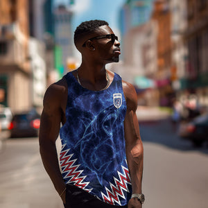 Custom World Football 2026 Cabo Verde Men Tank Top Go Blue Sharks Glory