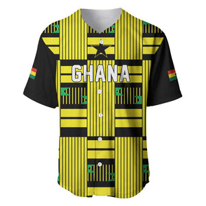 Custom World Football 2026 Ghana Baseball Jersey Rise With The Black Stars