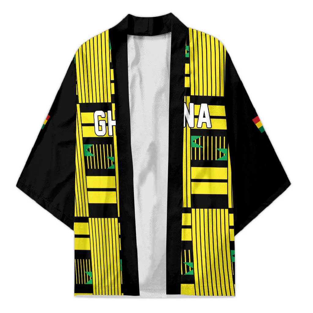 Custom World Football 2026 Ghana Kimono Rise With The Black Stars