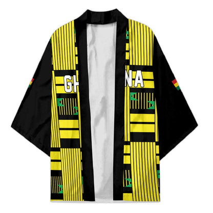 Custom World Football 2026 Ghana Kimono Rise With The Black Stars