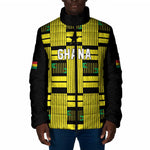 Custom World Football 2026 Ghana Padded Jacket Rise With The Black Stars