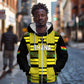 Custom World Football 2026 Ghana Zip Hoodie Rise With The Black Stars