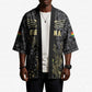 Custom World Football 2026 Ghana Kimono Black Stars Rise with Black Adinkra Pattern