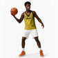 Custom World Football 2026 Ghana Basketball Jersey Black Stars Rise with Yellow Adinkra Pattern