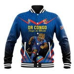 Custom World Football 2026 DR Congo Baseball Jacket Les Leopards Coupe du Monde Glory