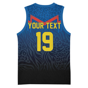 Custom World Football 2026 DR Congo Basketball Jersey Les Leopards Coupe du Monde Glory