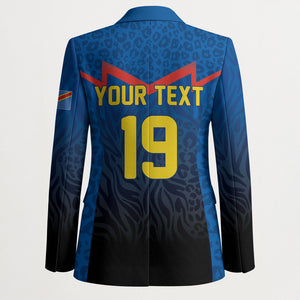 Custom World Football 2026 DR Congo Blazer Les Leopards Coupe du Monde Glory