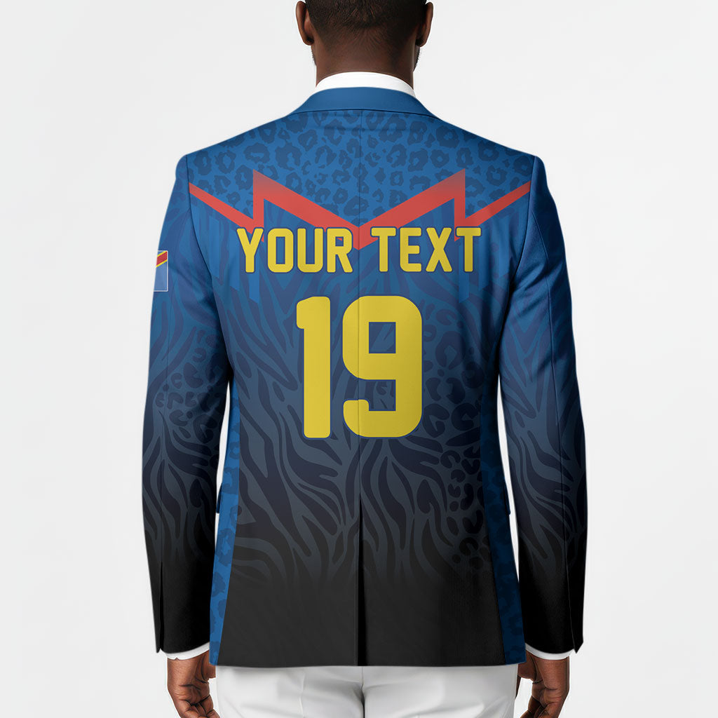 Custom World Football 2026 DR Congo Blazer Les Leopards Coupe du Monde Glory