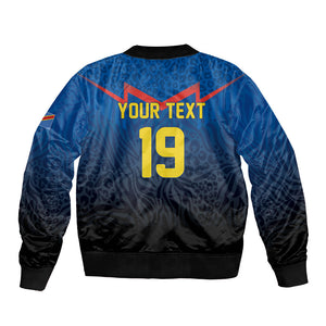 Custom World Football 2026 DR Congo Bomber Jacket Les Leopards Coupe du Monde Glory