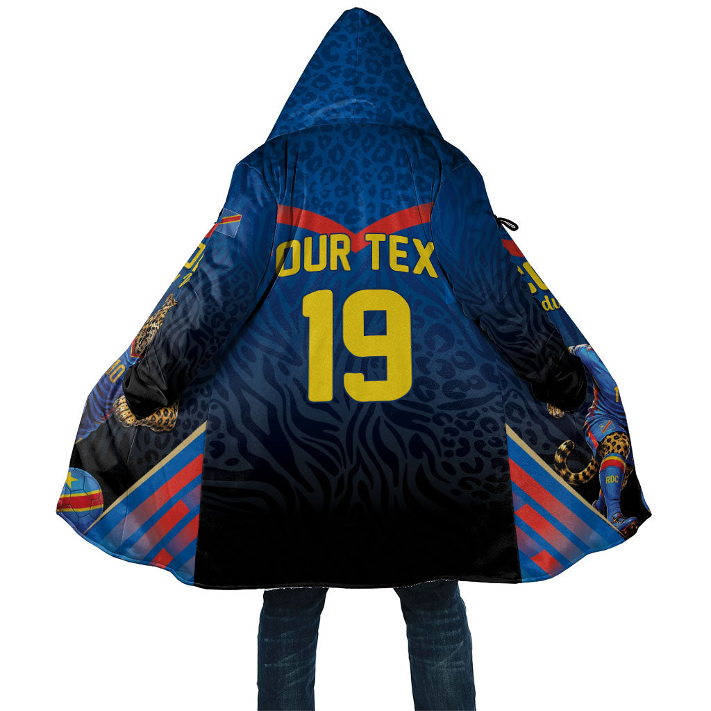 Custom World Football 2026 DR Congo Cloak Les Leopards Coupe du Monde Glory