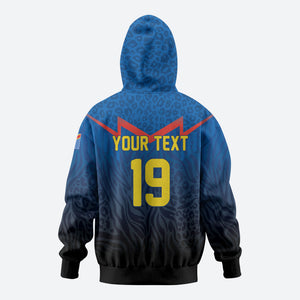 Custom World Football 2026 DR Congo Hoodie Les Leopards Coupe du Monde Glory