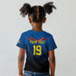 Custom World Football 2026 DR Congo Kid T shirt Les Leopards Coupe du Monde Glory