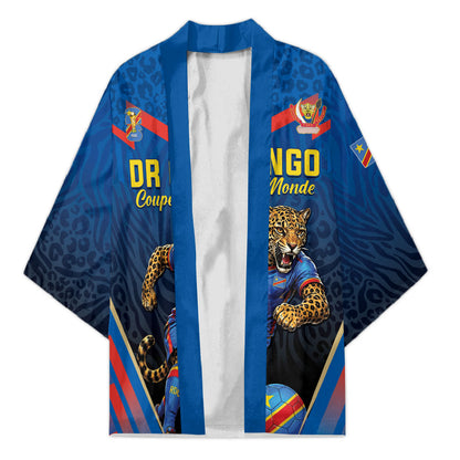 Custom World Football 2026 DR Congo Kimono Les Leopards Coupe du Monde Glory