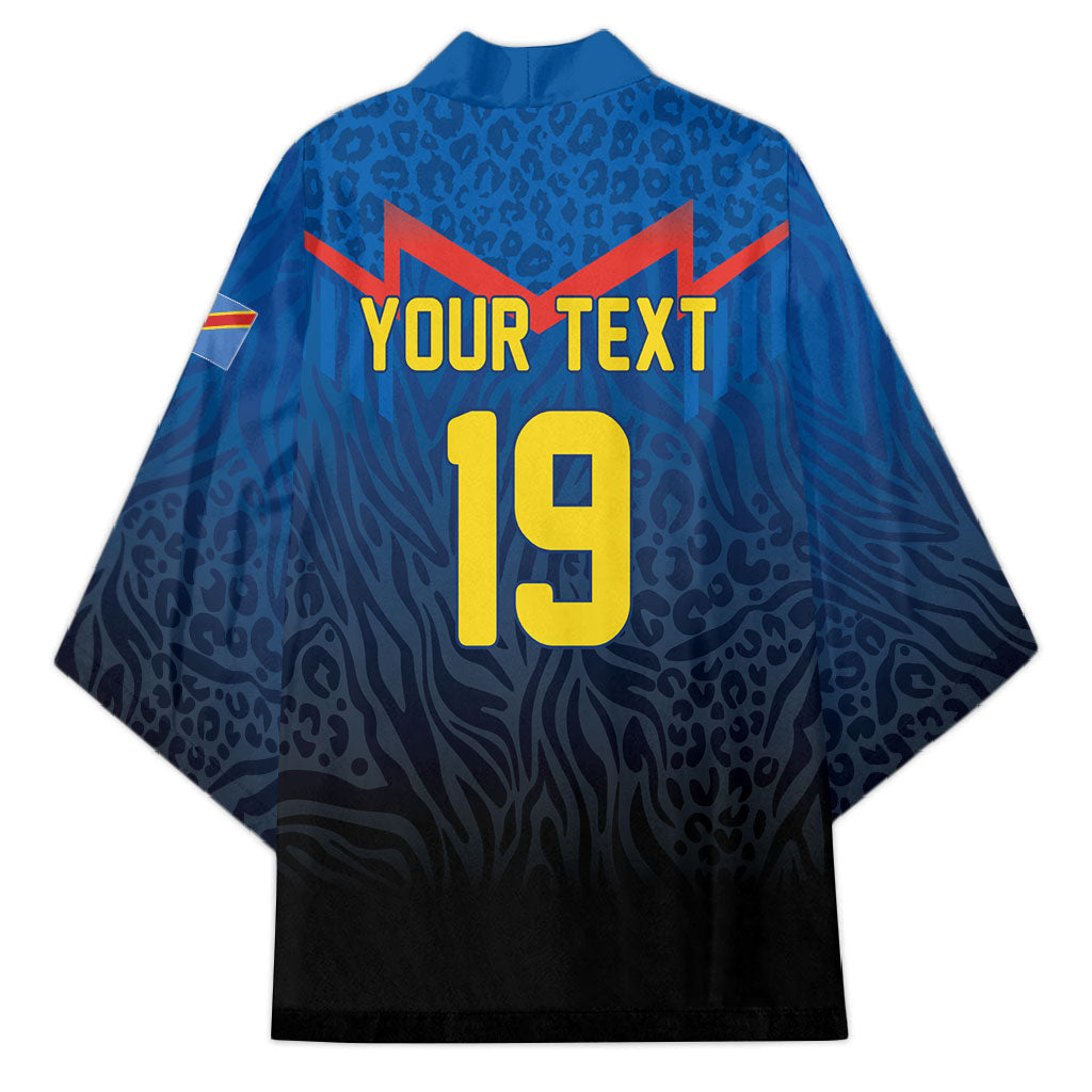 Custom World Football 2026 DR Congo Kimono Les Leopards Coupe du Monde Glory