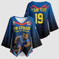 Custom World Football 2026 DR Congo Kimono Sleeve Blouse Les Leopards Coupe du Monde Glory