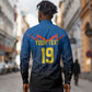 Custom World Football 2026 DR Congo Long Sleeve Button Shirt Les Leopards Coupe du Monde Glory