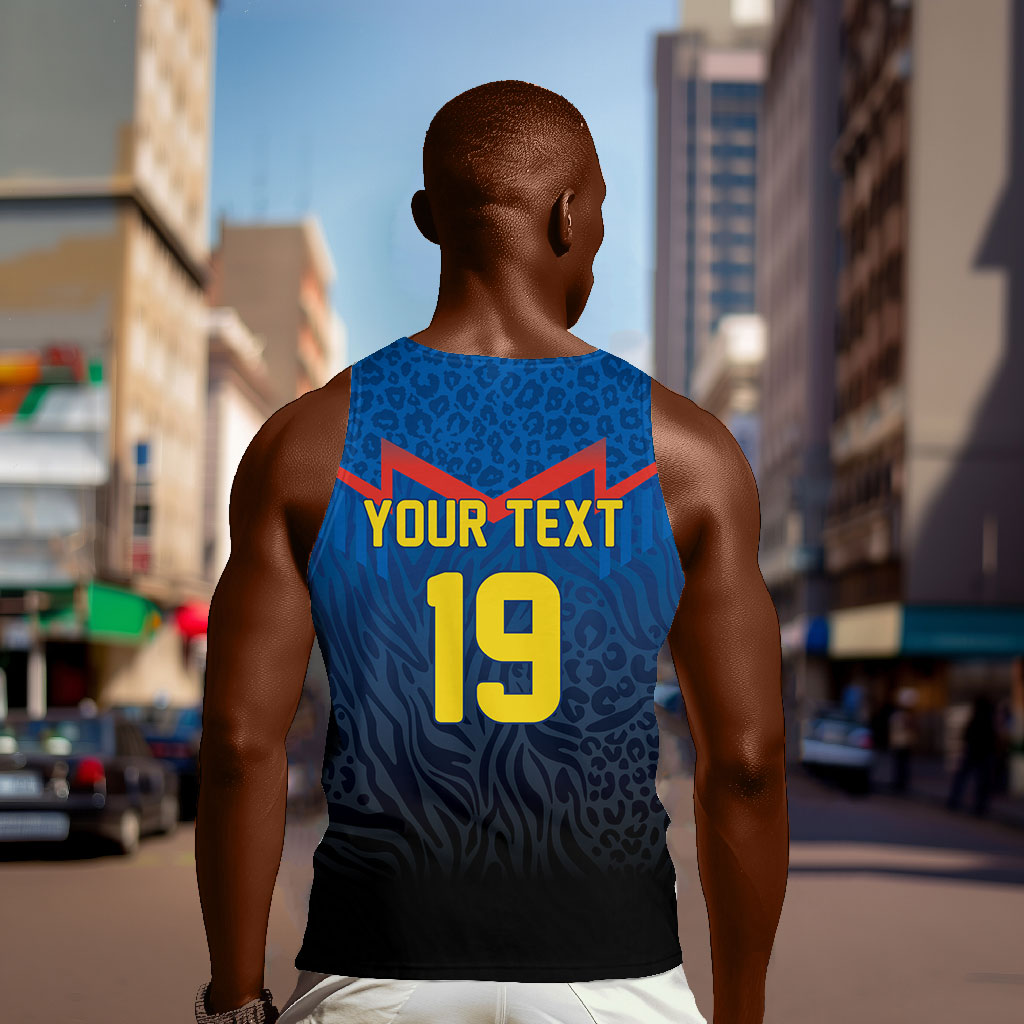 Custom World Football 2026 DR Congo Men Tank Top Les Leopards Coupe du Monde Glory