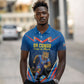 Custom World Football 2026 DR Congo Polo Shirt Les Leopards Coupe du Monde Glory