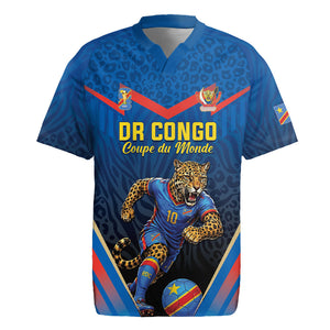Custom World Football 2026 DR Congo Rugby Jersey Les Leopards Coupe du Monde Glory