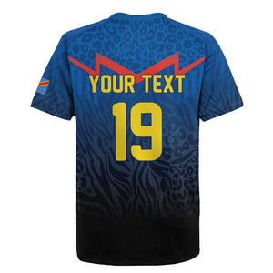 Custom World Football 2026 DR Congo Rugby Jersey Les Leopards Coupe du Monde Glory