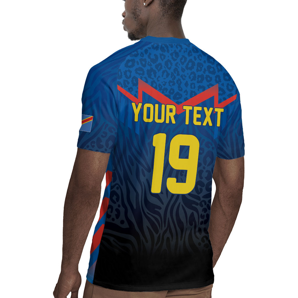 Custom World Football 2026 DR Congo Rugby Jersey Les Leopards Coupe du Monde Glory