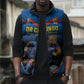 Custom World Football 2026 DR Congo Sleeveless Puffer Jacket Les Leopards Coupe du Monde Glory