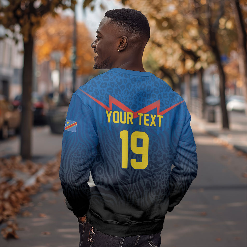 Custom World Football 2026 DR Congo Sweatshirt Les Leopards Coupe du Monde Glory