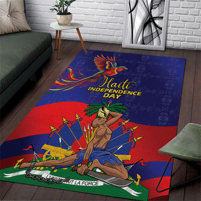 Haiti Independence Day Area Rug Ayiti Freedom Heritage