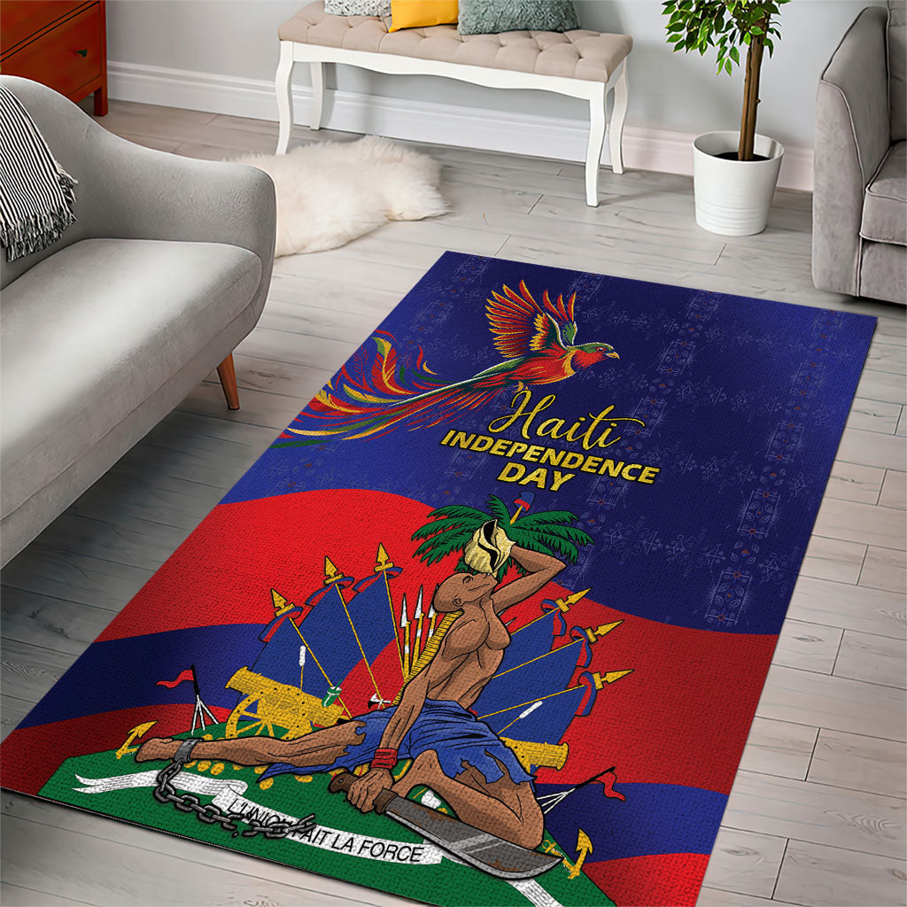 Haiti Independence Day Area Rug Ayiti Freedom Heritage