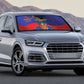 Haiti Independence Day Auto Sun Shade Ayiti Freedom Heritage