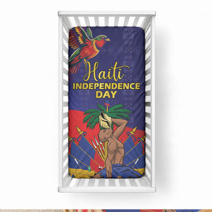 Haiti Independence Day Baby Bed Cover Ayiti Freedom Heritage