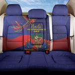 Haiti Independence Day Back Car Seat Cover Ayiti Freedom Heritage
